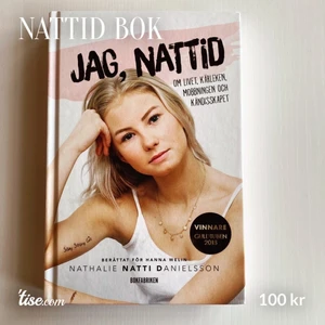 Nattid bok  - Nathalie Danielssons egen bok, säljer då jag både läst & lyssnat på den. Frakt tillkommer men kan gå ner lite i pris vid snabb affär!🦋🌻Den är i nyskick 