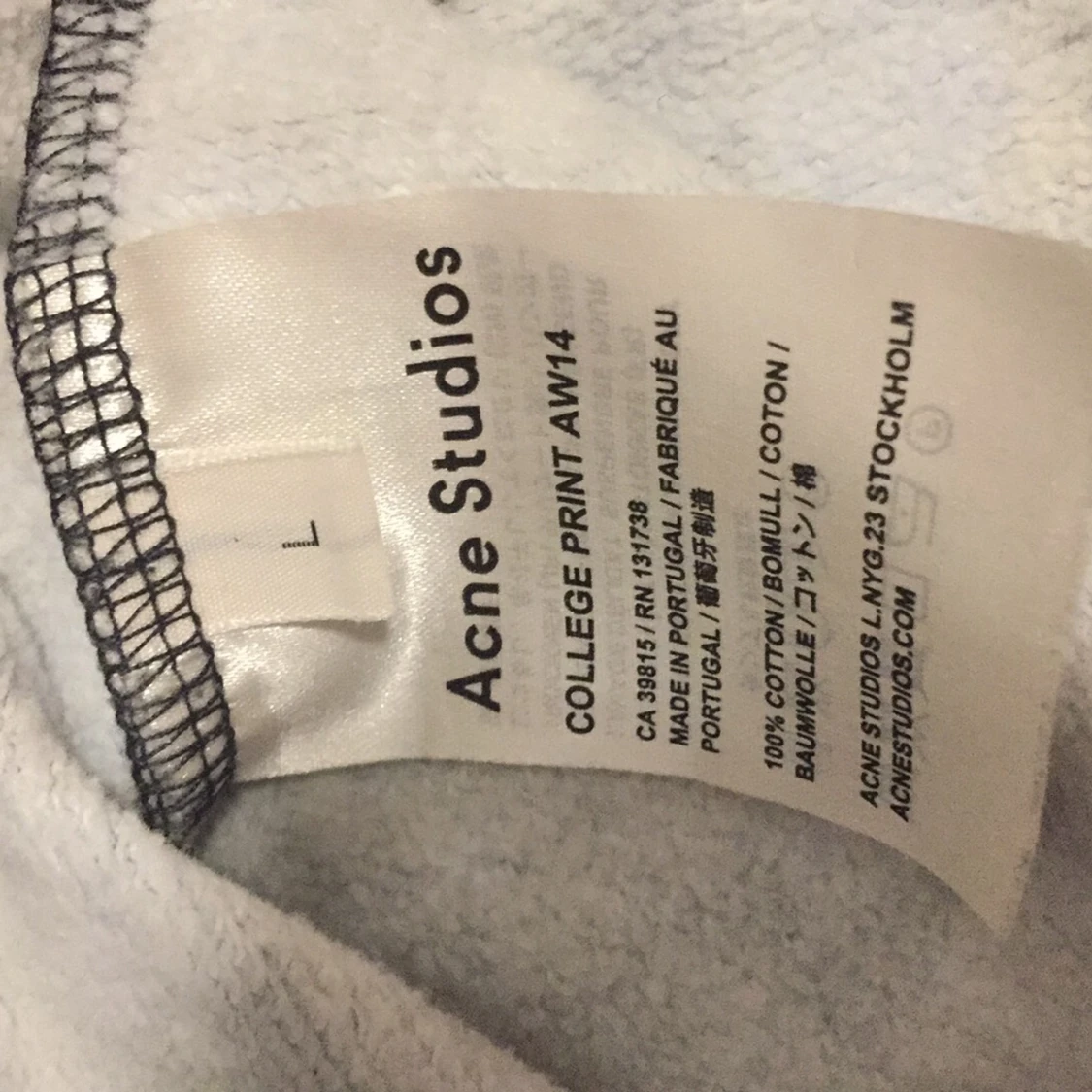 Sweatshirt acne - 91