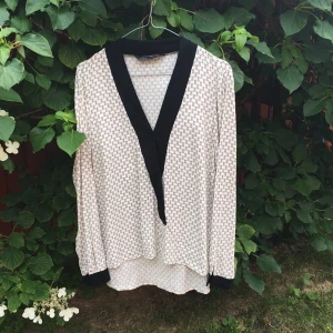  - Blue I viscose mönstrad