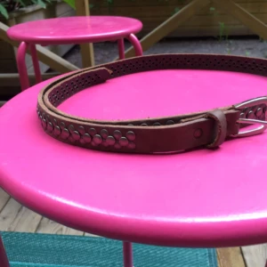  - Skärp äkta skinn säljes 