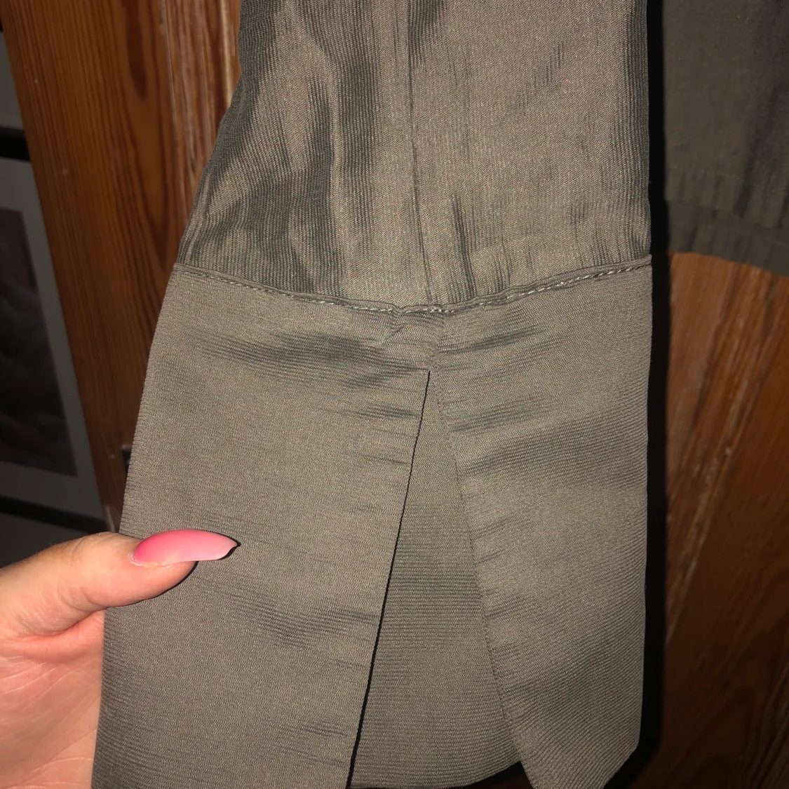 Mörkgrön blus - 27