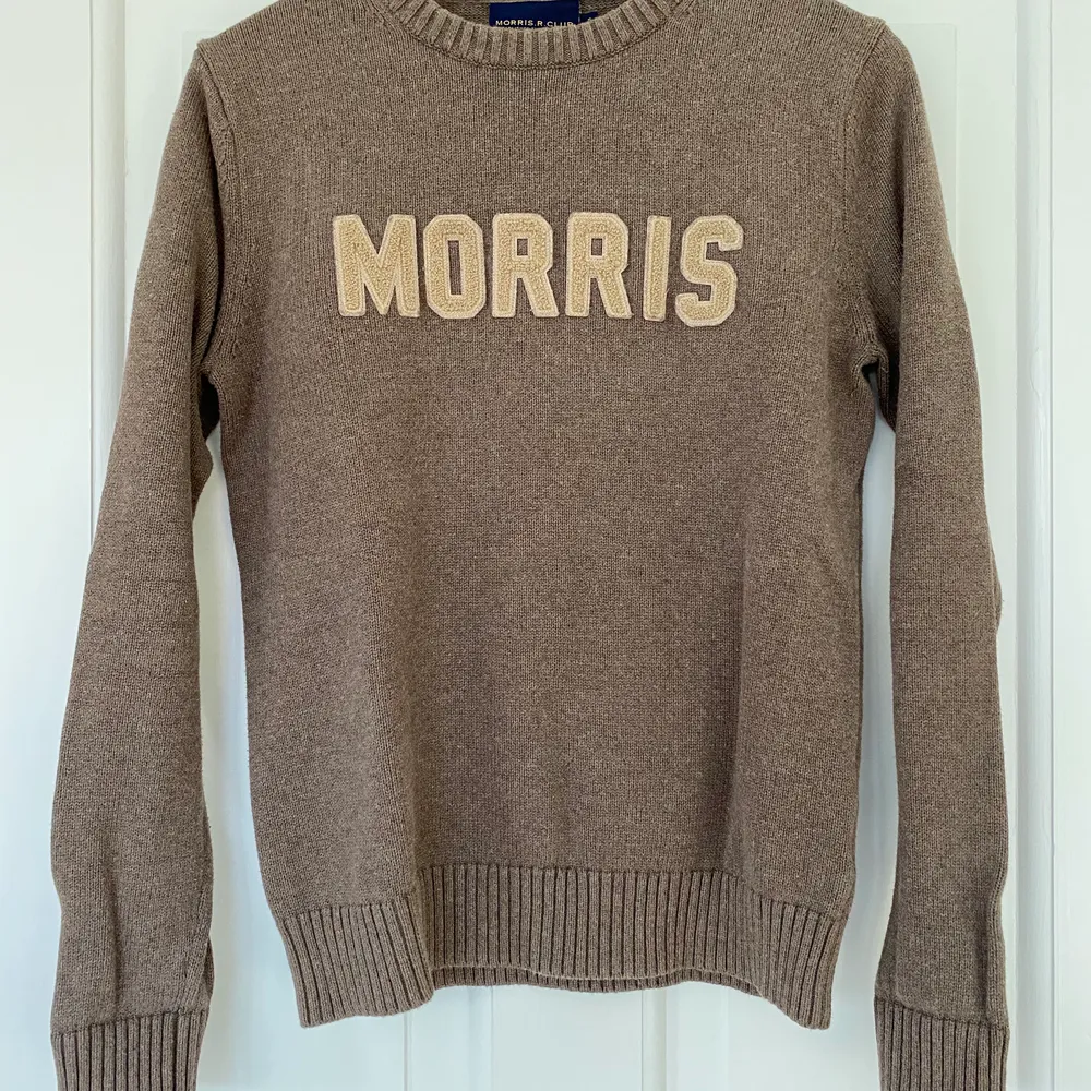 Brun stickad tröja från Morris. Sparsamt använd. Strl S.. Tröjor & Koftor.