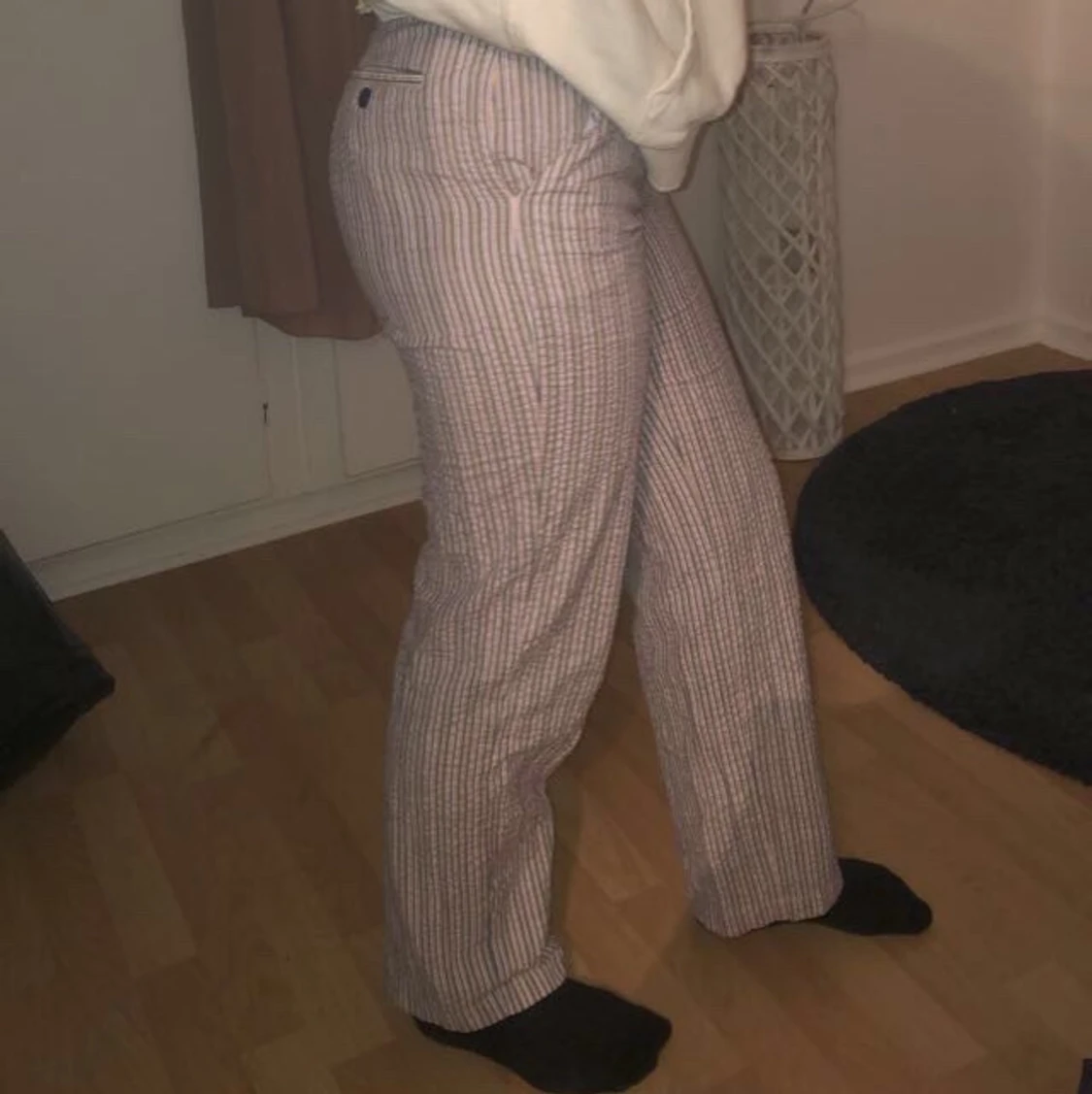 Randiga kostymbyxor  - 91