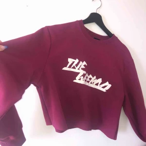  - Vinröd the weeknd crewneck från H&M, aldrig använd. den är lite cropped men man ser inte magen 