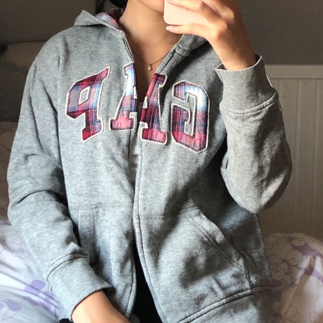 GAP Logo Zip Hoodie - 90