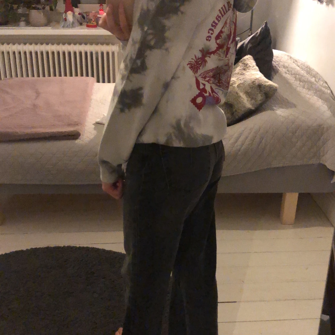 Gråa zara jeans - 91