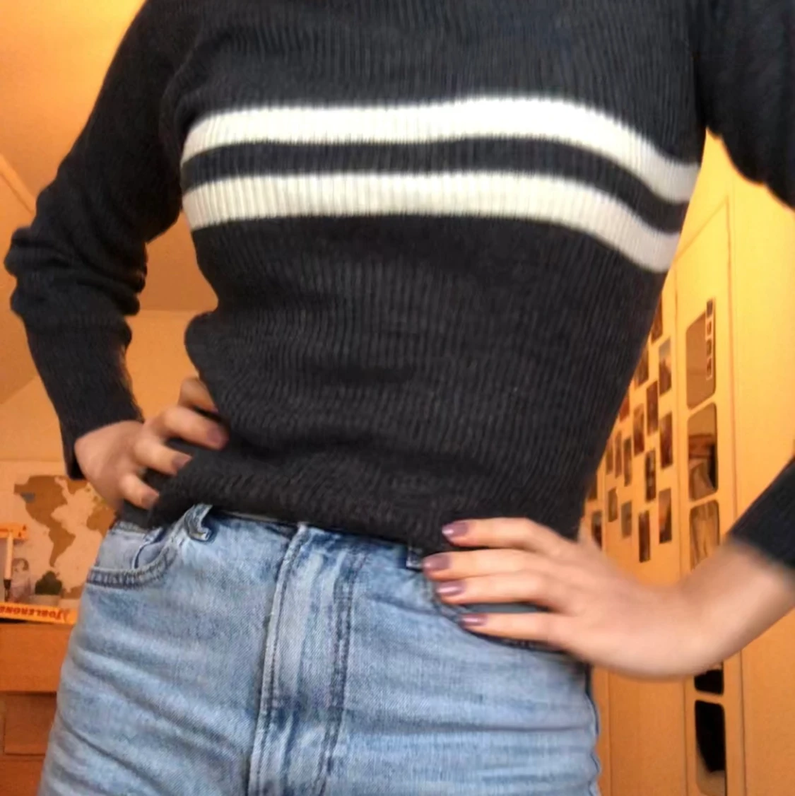 Polo med ränder - 91