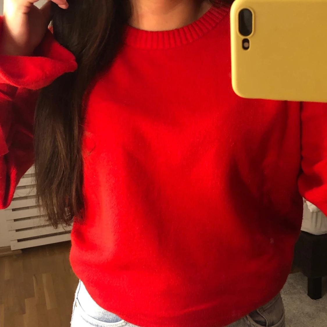 Stickad tröja Strl M - 90