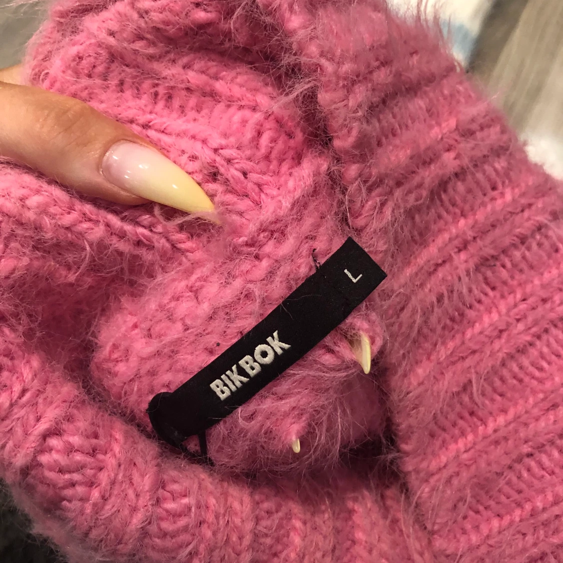 Randig oversize polo - 91