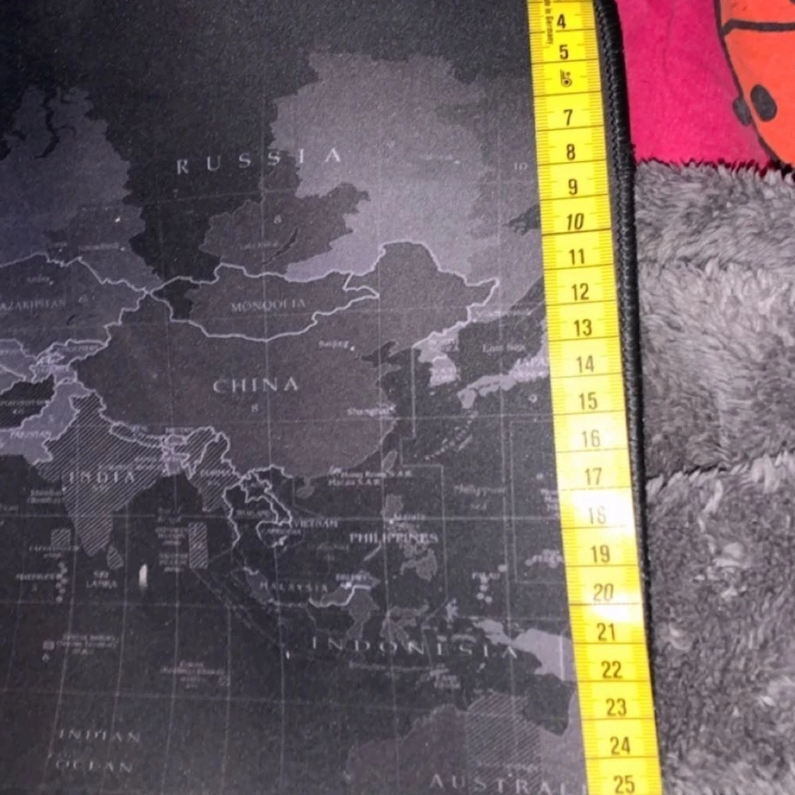 Stor svart musmatta  - 90