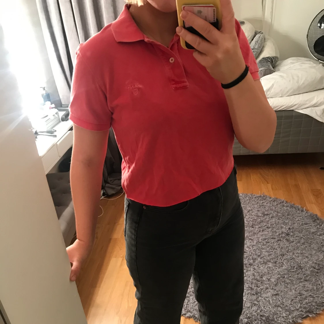 Croppad gant T-shirt 