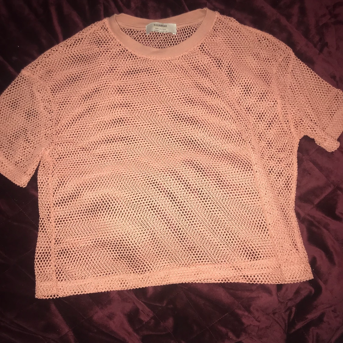 Beige fishnet tröja från pull&bear💗 - 90