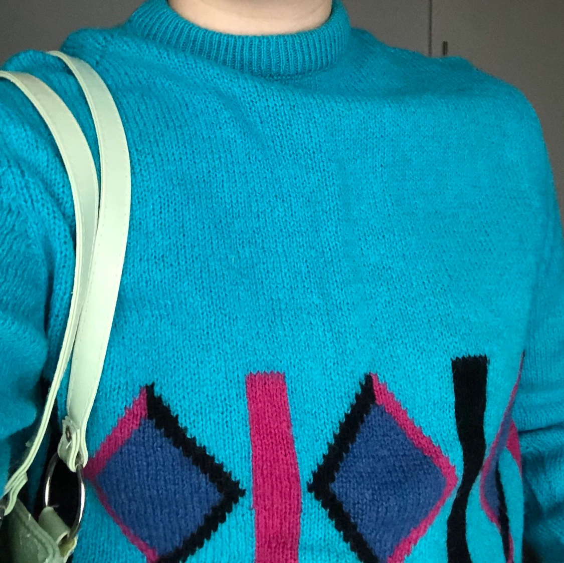 Stickad tröja