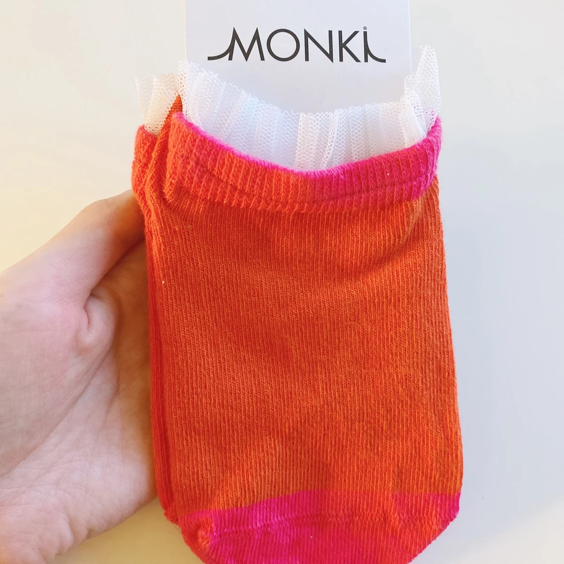 ✨🧡 söta monki spets-strumpor 🧡✨