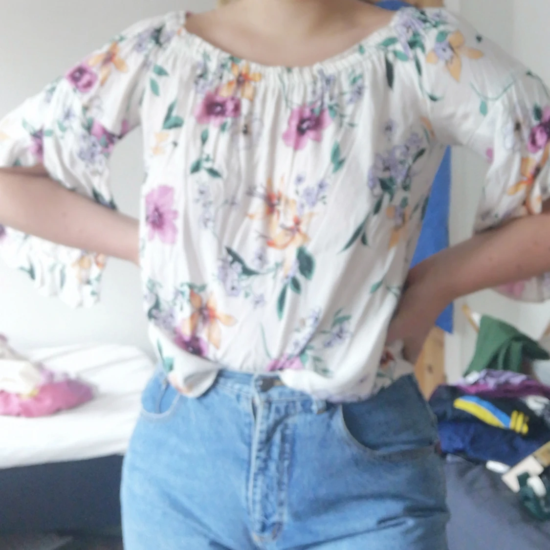 Blommig topp från beshka  - 90