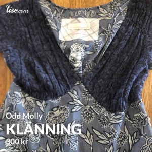  - Klänning från Odd Molly. Storlek 1 motsvarar en S/M. 