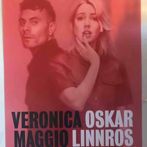 Veronica Maggio & Oskar Linnros poster från spelningen de gjorde på huskvarna sommaren 2019!! Postern har aldrig suttit uppe och är därför i superbra skick!