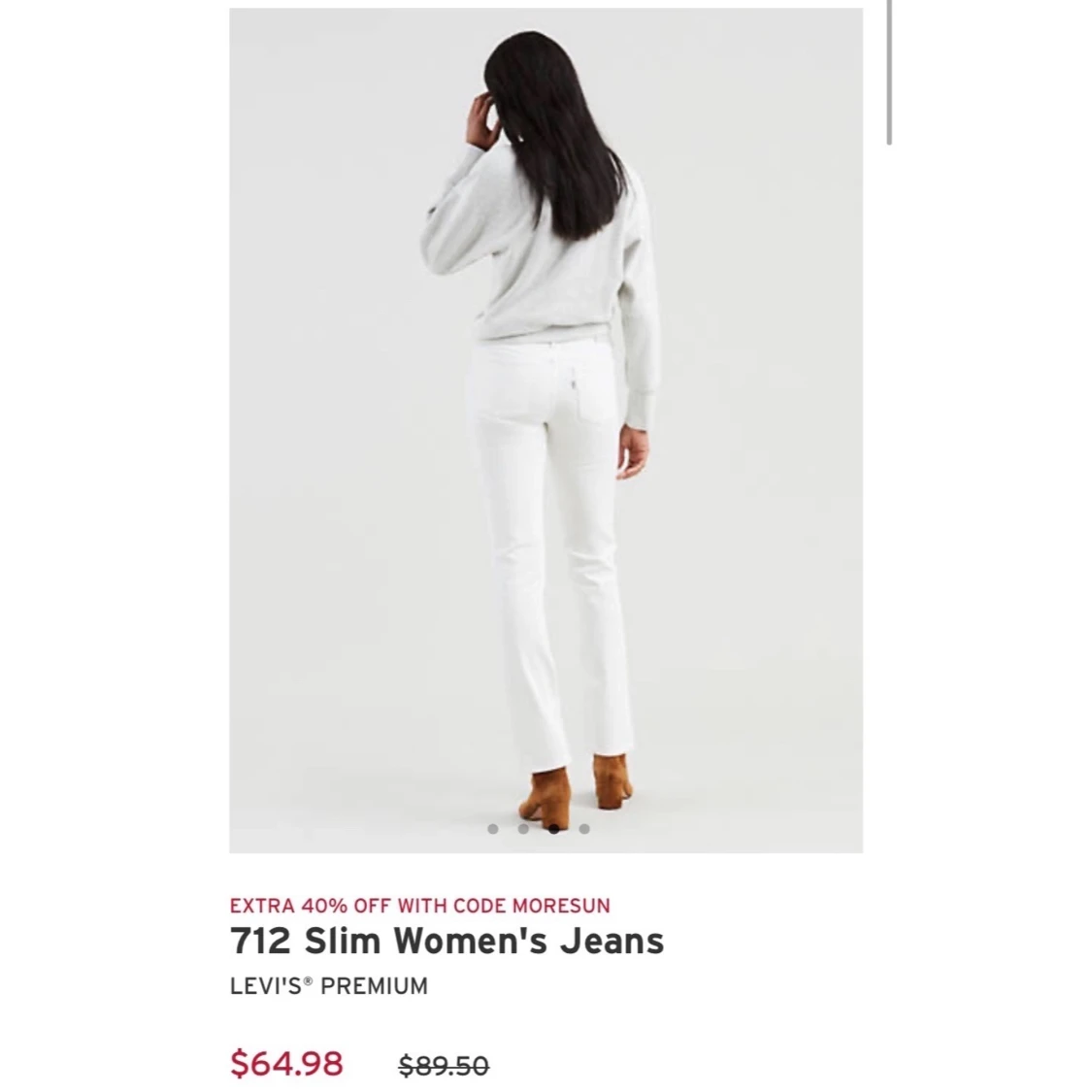 Vita Slim Fit Jeans Levis - 91