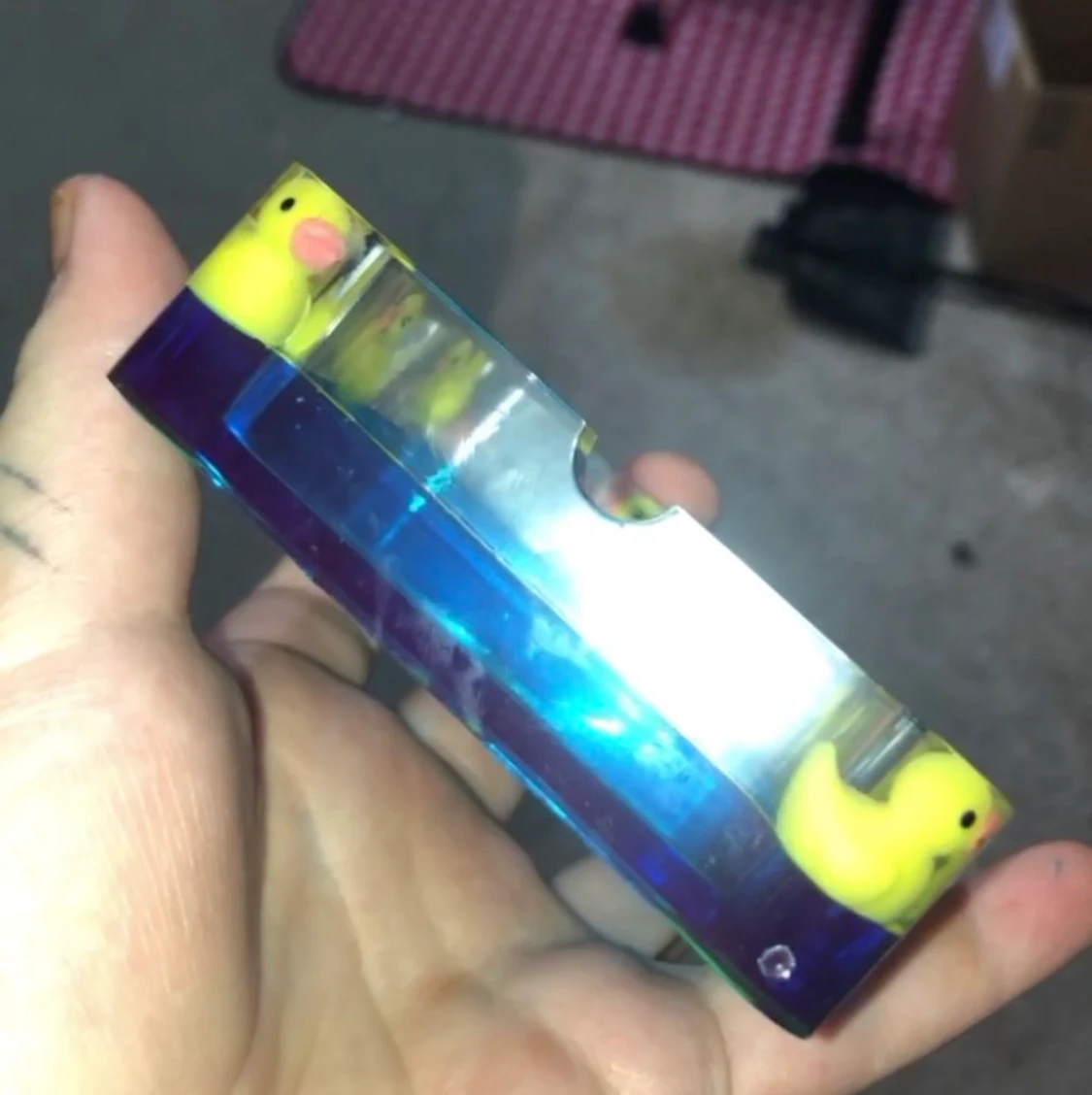 Hemgjord askkopp med Ankor - 90