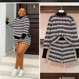 Women shorts 2 pieces tracksuit  - Hi am  selling new design tracksuit both long and short  