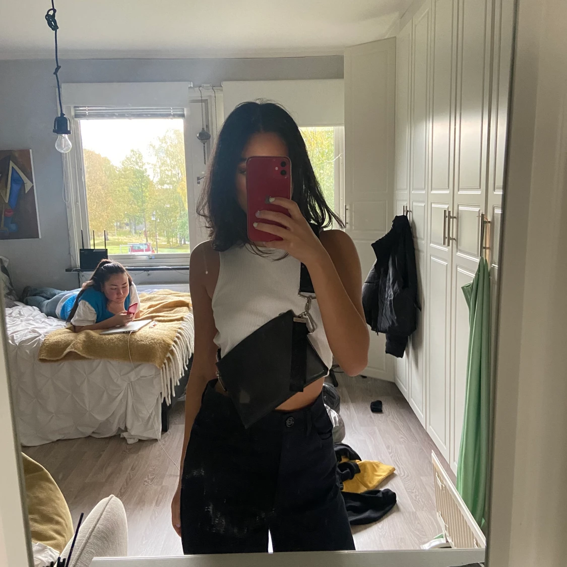 Väska och jacka i storlek S - 91