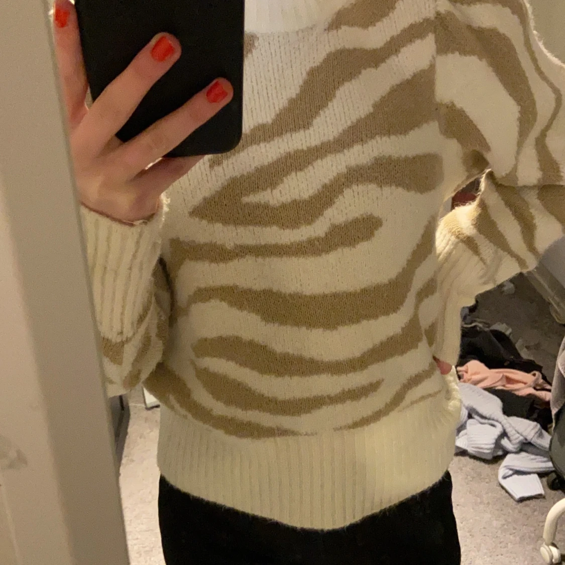 Leopard mönstrad tröja! 