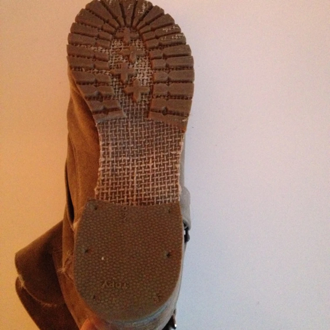 Skor i mockaimitation. Se bilder. 80kr.  - 1384005035