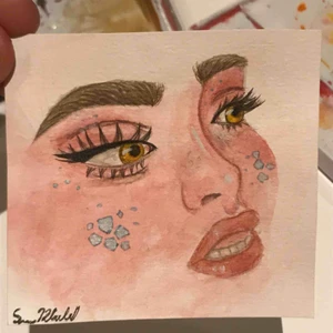  - En akvarell målning som jag har målat. Tänkte det var dags att sälja mina målningar. Priset är så högt för att det tar mycket tid för att få de du ser. Kan mötas (Göteborg) frakt är gratis så klart.