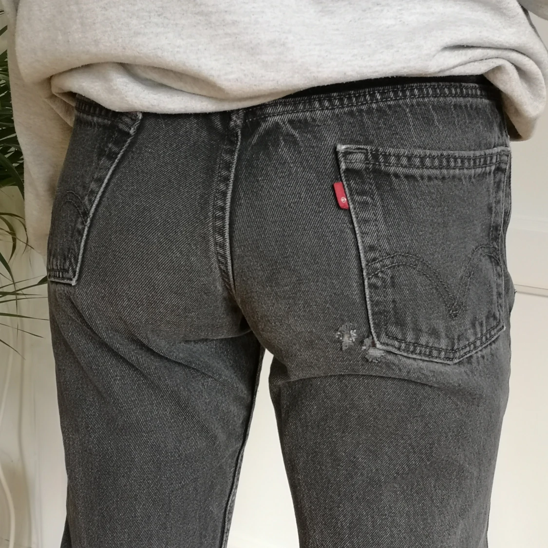 Vintage Levis svarta jeans  - 90