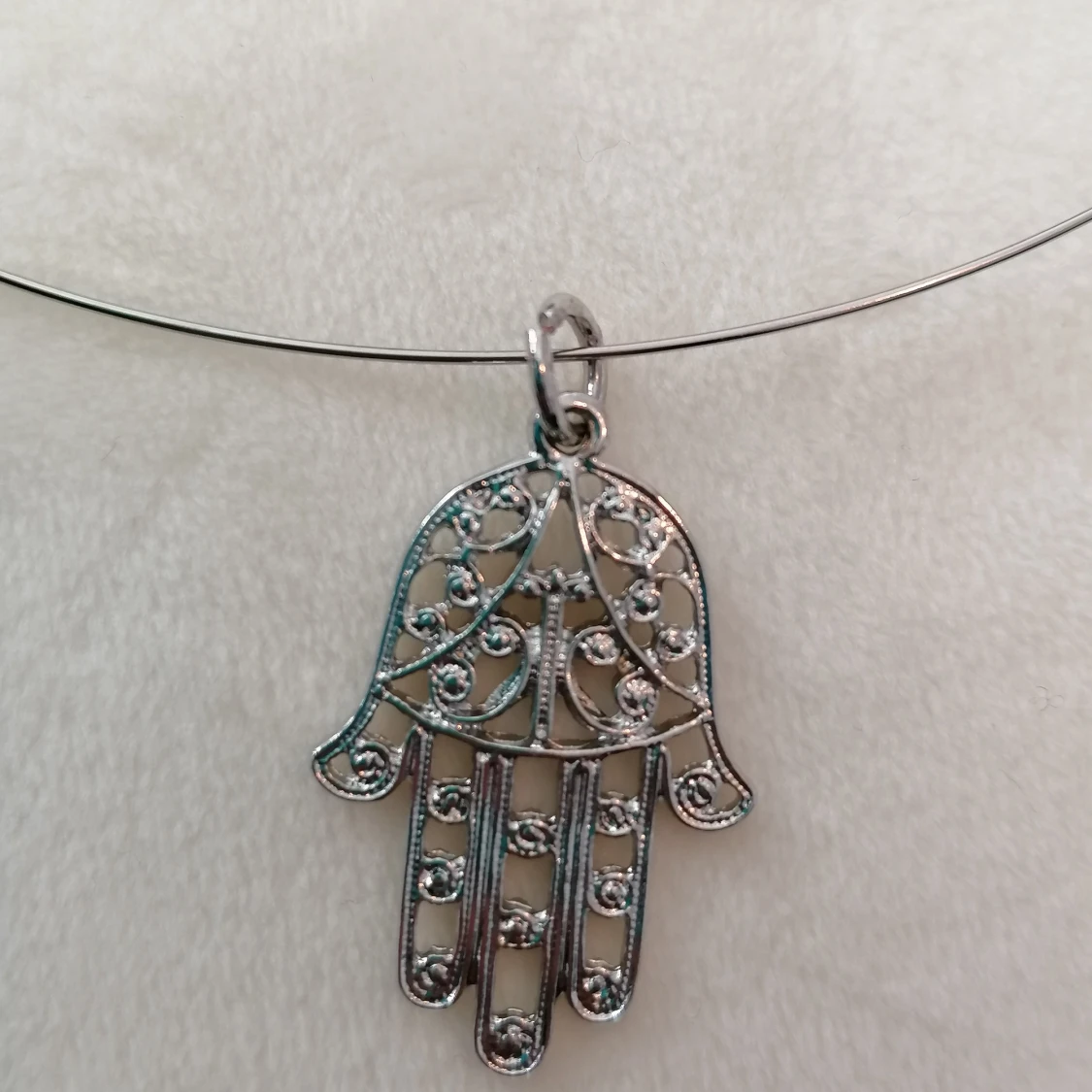 Hamsa hand halsband  - 91