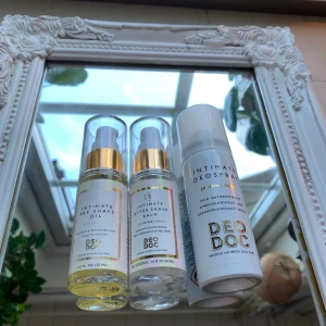 Deodoc produkter - 150kr för alla. Pre-shave, aftershave och deospray! Köpta för ca 600kr ihop, säljer då de ej riktigt kommer till användning. Knappt använda, mer än 80% kvar på rakprodukterna och deon är aldrig använd! Frakt tillkommer på 20kr🌼