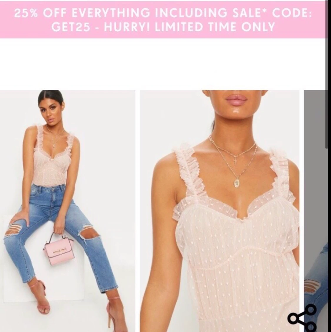 Mesh body storlek 36 - 90