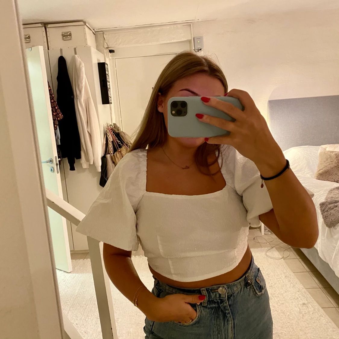 Topp med öppen rygg - 90