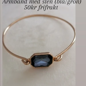 Armband Sten  - Armband Sten, det finns med grön sten oxå.  Beställning via DM Tar Swish och Paypal Postas genast och skickar video/bild bevis. Säljer även via Tradera @superbarnen  