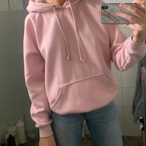 Rosa hoodie - Pastell rosa hoodie superfin!!