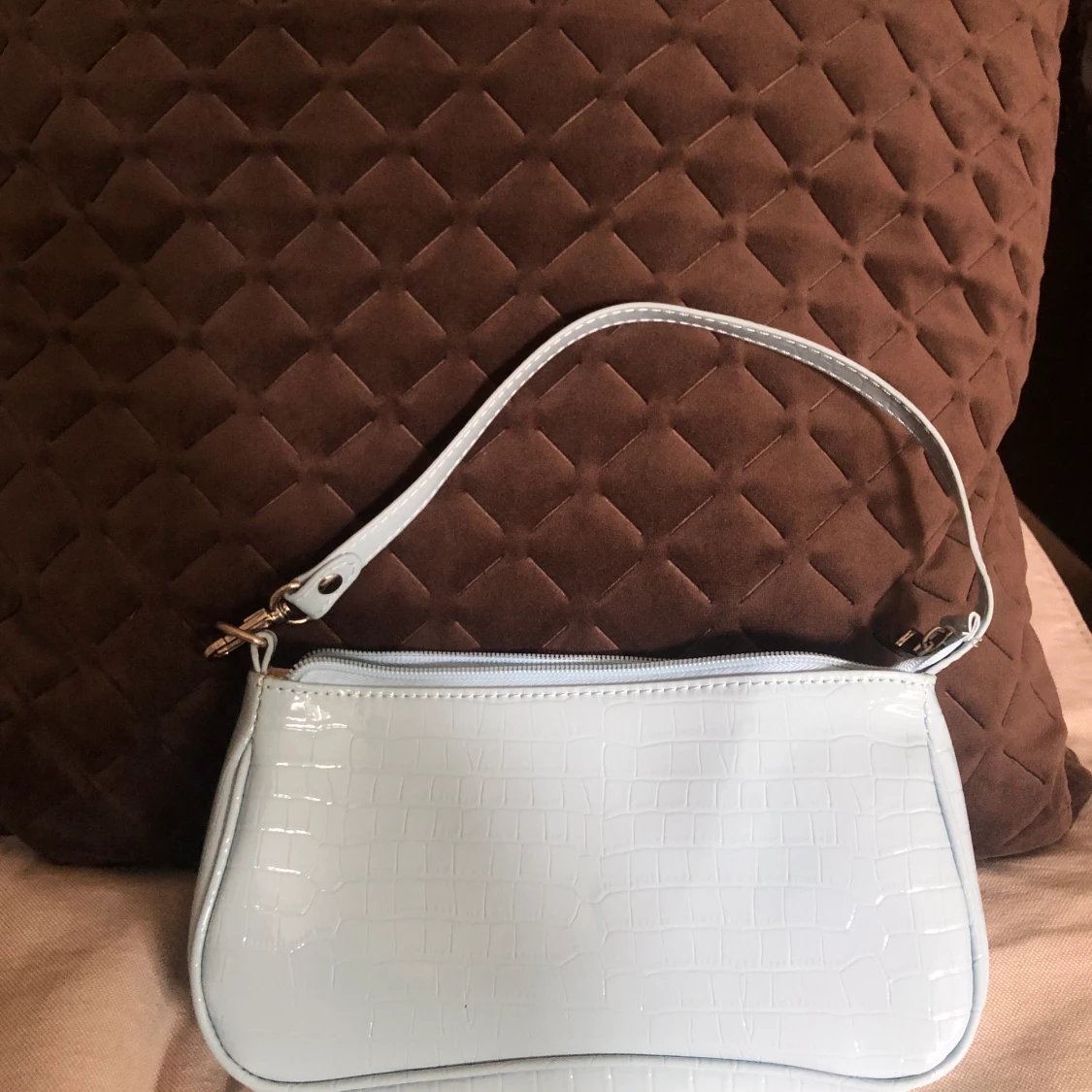 Babyblå väska - 91