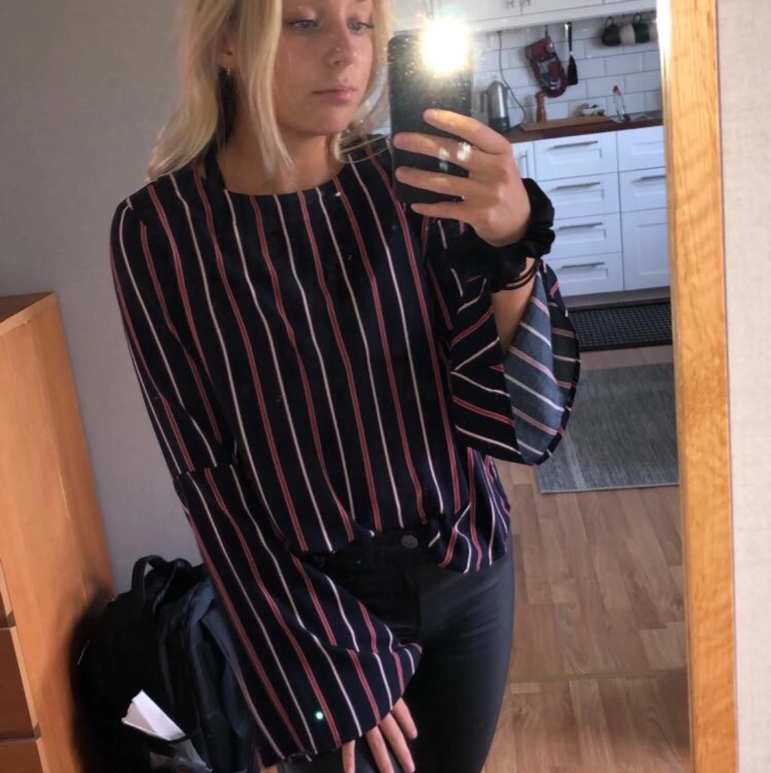 Gullig blus i strl XS