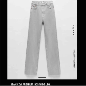  - Helt nya trendiga ljusgråa jeans från zara💕💕 prislapparna kvar och helt oanvända✨✨💜