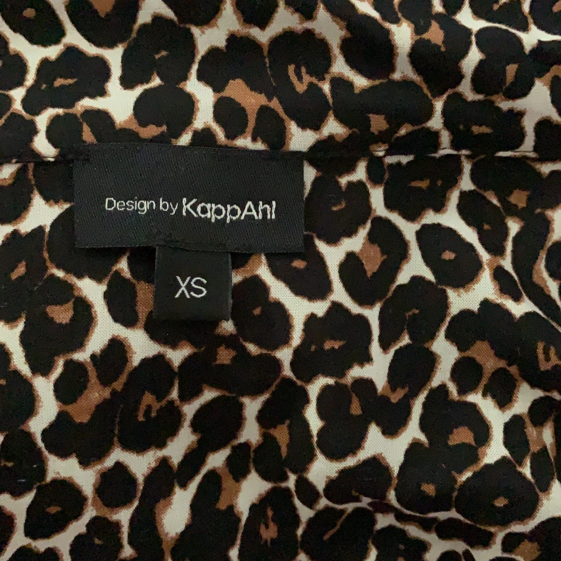 Leopardmönstrad Skjorta - 90