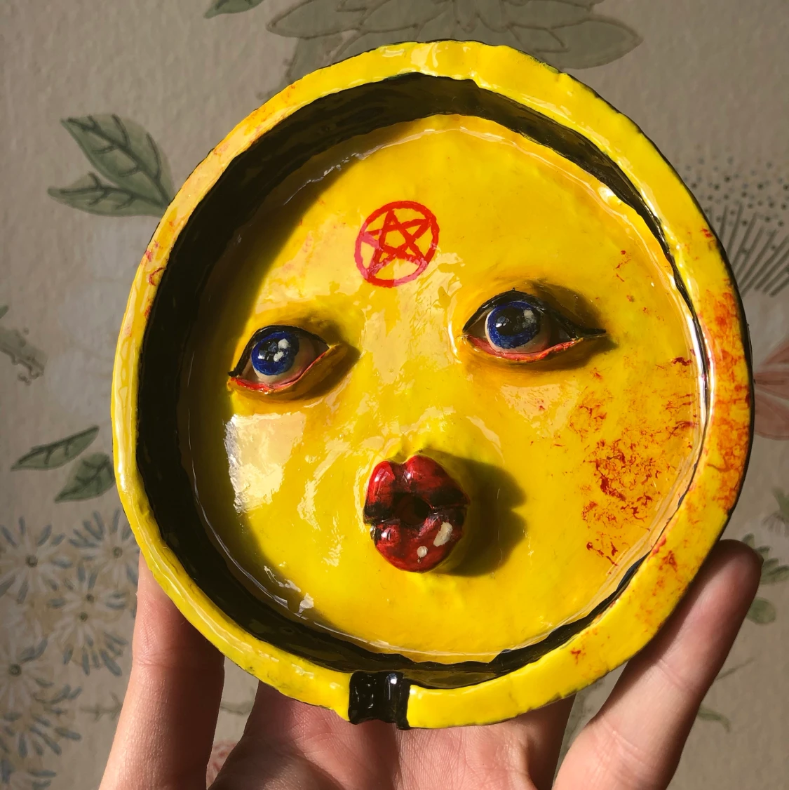 Askkopp/rökelsehållare - 90