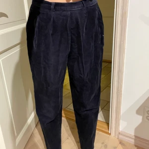 blå manchesterbyxor - köparen står för frakten!