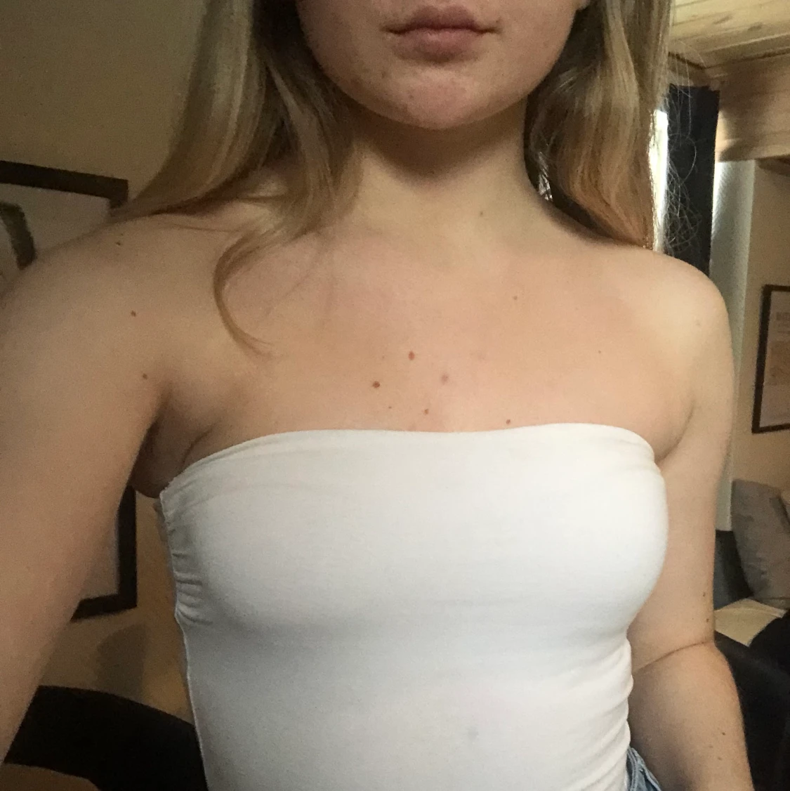 Offshoulder linne - 90