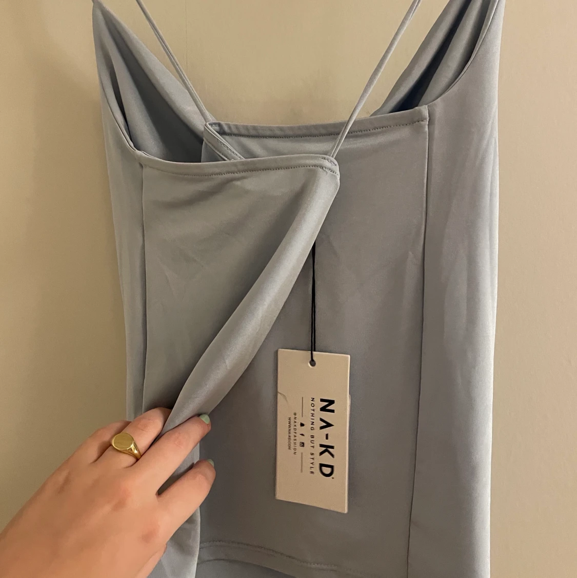 Ljusblått linne - 91