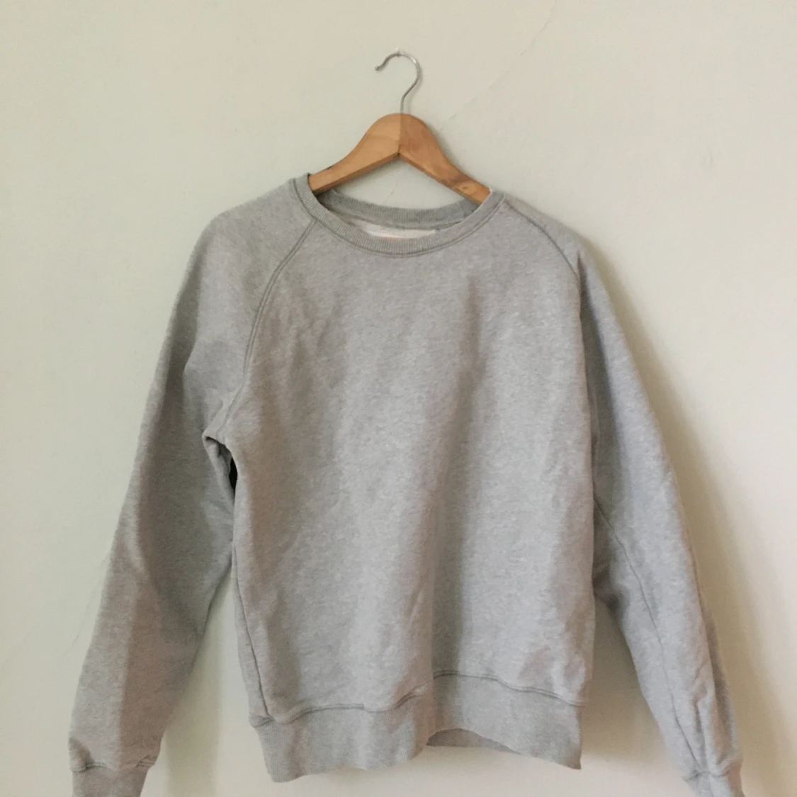 Grå Sweatshirt i 100 % bomull, Streetmachine, strl M - 90