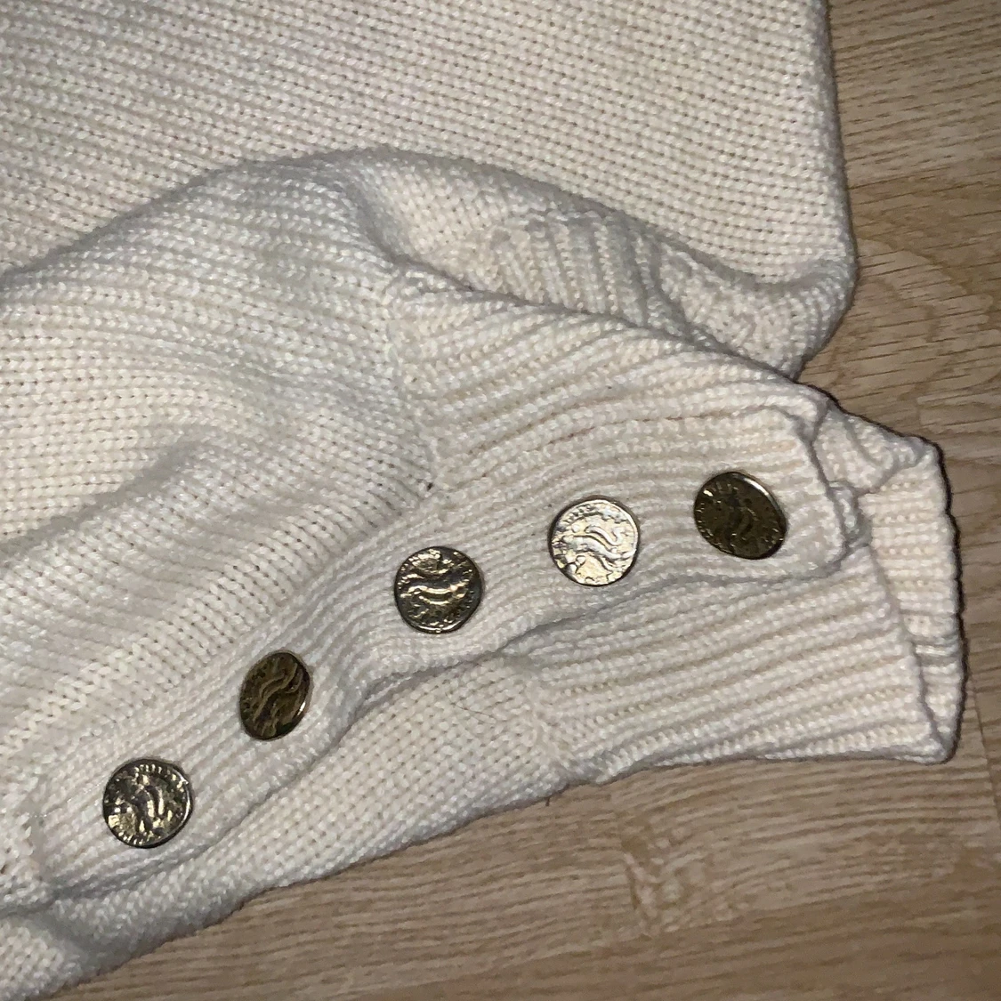 Stickad tjocktröja från zara - 91