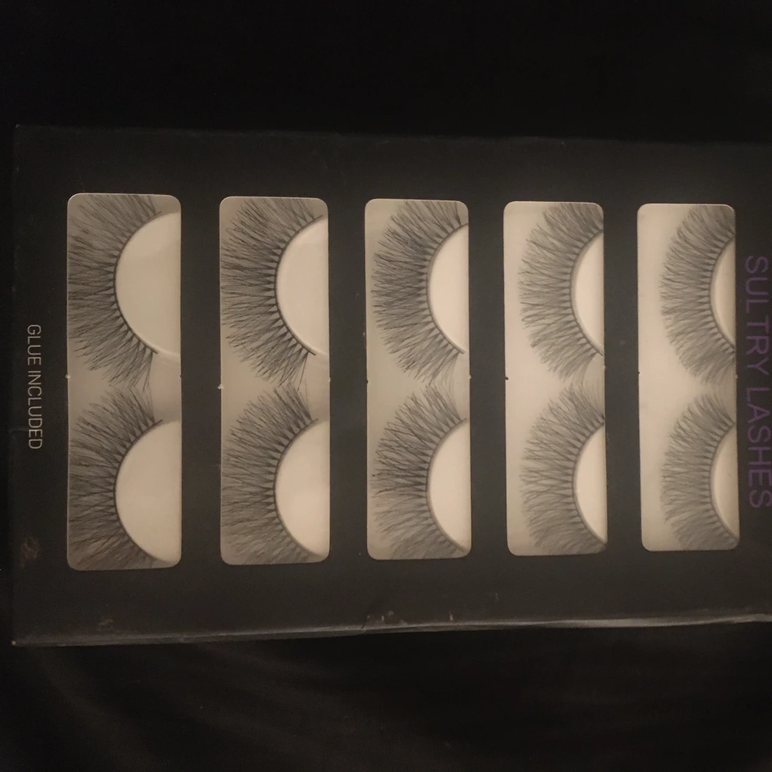 5 Pack lösögonfransar  - 90