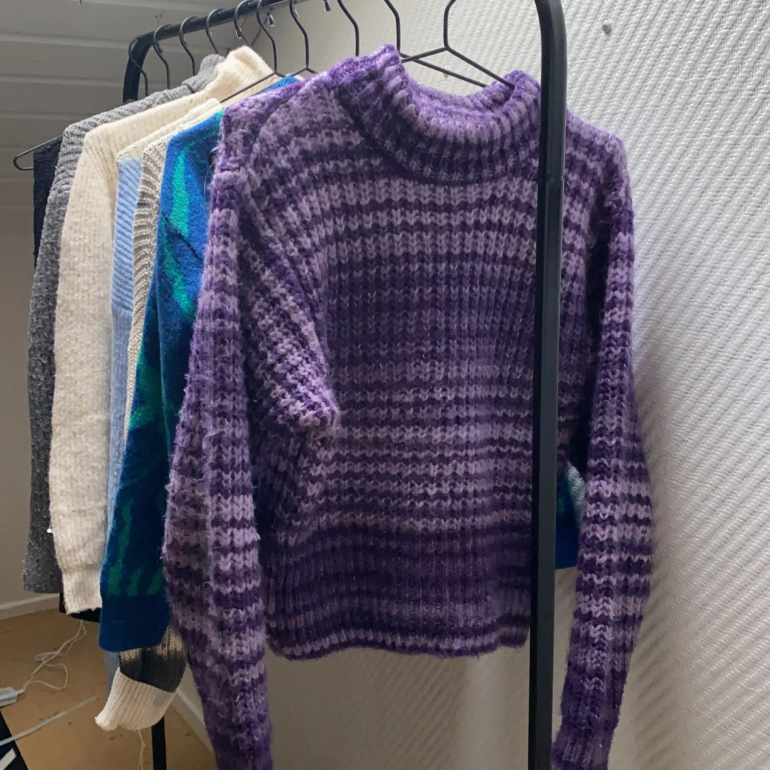 Lila tröja från ZARA