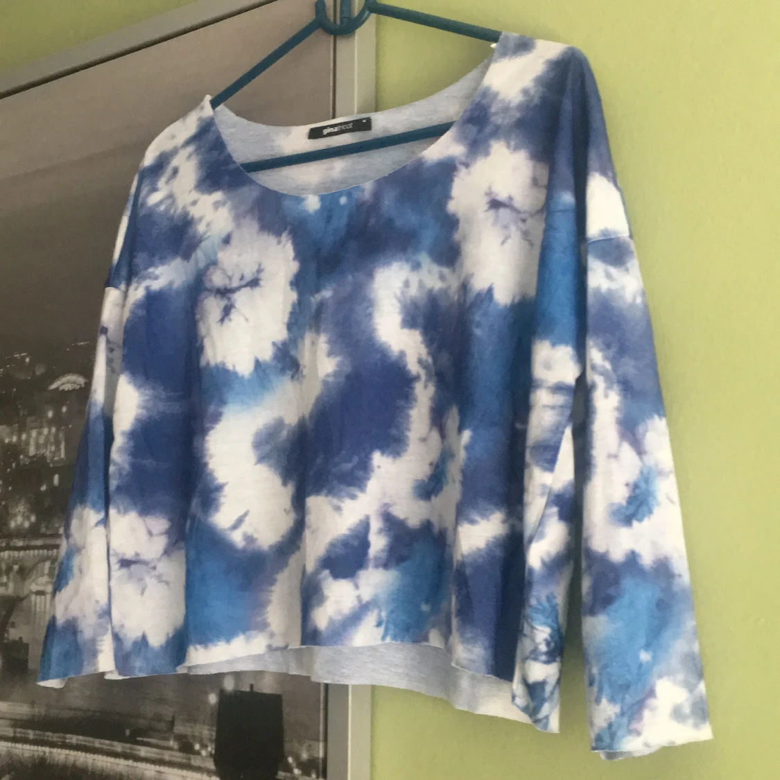 Blue heaven crop top