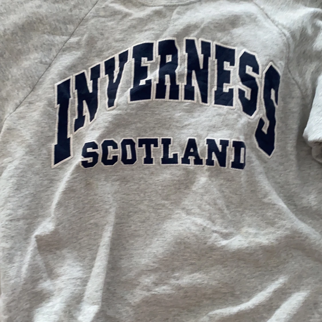 Grå sweatshirt - 90