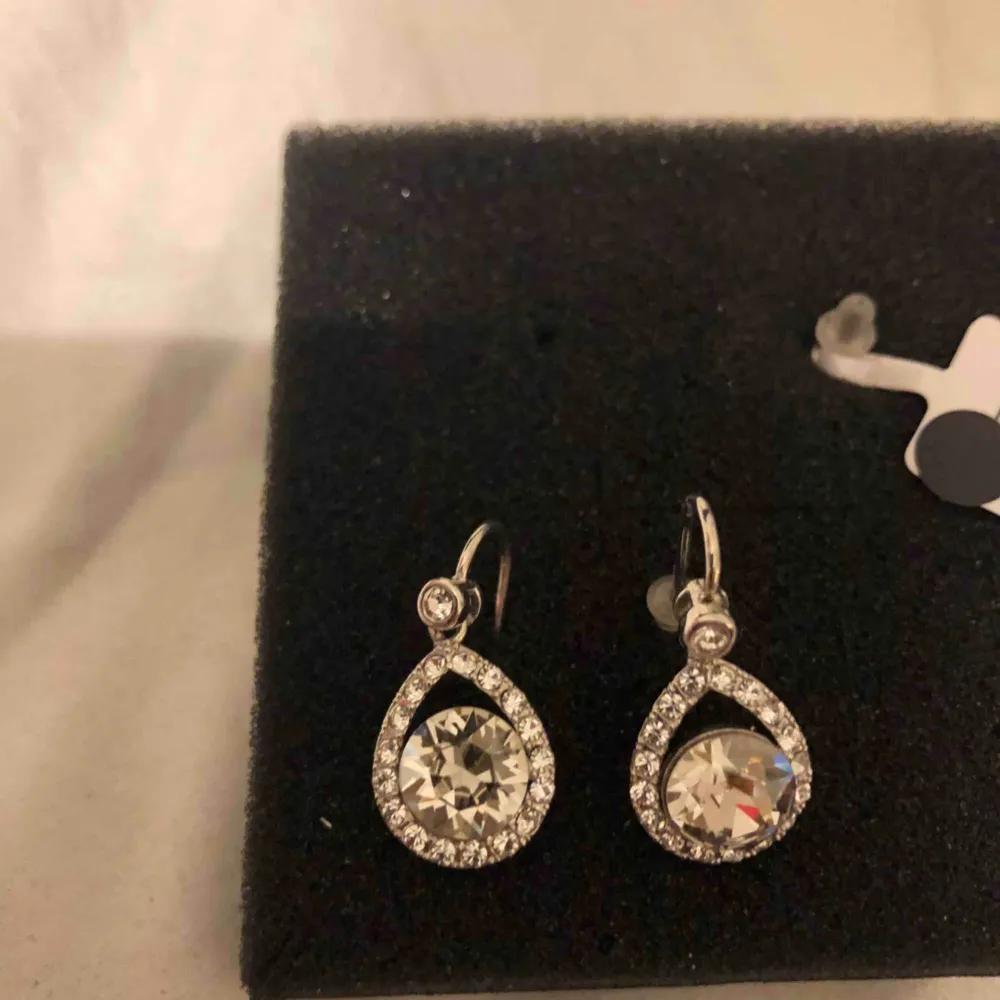Örhängen från Lily and rosé med Emmylou crystal i silver. Köpte för 400kr och använda ca 2 gånger, ser helt ut nya. . Accessoarer.